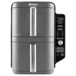 قلاية هوائية مزدوجة Ninja نينجا Double Stack SL400ME – 9.5 لتر – رمادي