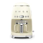 ماكينة قهوة فلتر SMEG سميج DCF02CR – 1.4 لتر – 1050 وات – كريمي
