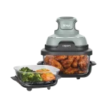 ⁦نينجا كريسبي 4 في 1  كريمي - Ninja CRISPi 4-in-1 Portable Glass Air Fryer fn101ukstgd⁩ - الصورة ⁦2⁩