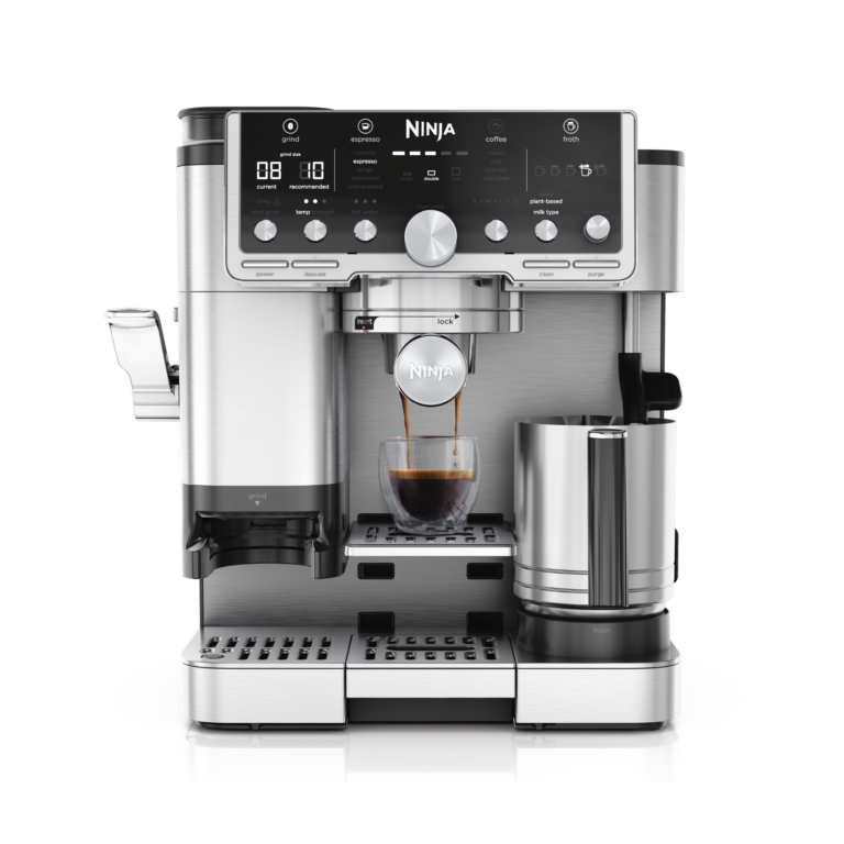 ماكينة قهوة Ninja نينجا Luxe Café Pro ES701EU – 3 في 1 – فضي