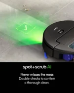 روبوت دايسون Spot+Scrub AI أثناء تنظيف الأرضيات بالممسحة الرطبة