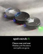 روبوت تنظيف دايسون Spot+Scrub AI - الذراع الجانبية الممتدة لتنظيف الحواف