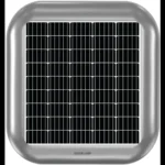 غطاء سيارة أوتوماتيكي بالطاقة الشمسية Green Lion – تحكم لاسلكي عن بُعد، مقاوم للماء، بطارية 3000mAh، رمادي