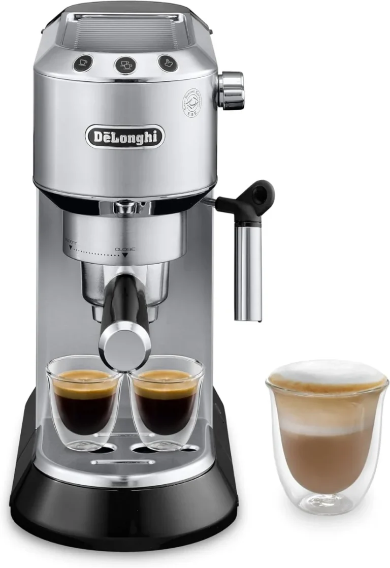 ماكينة قهوة واسبريسو ديلونجي De Longhi Dedica EC685.M فضي بمضخة 15 بار من جوتك