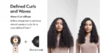 ناشر Wave+Curl لإبراز الكيرلي والويفي في مجفف دايسون سوبرسونيك نورال HD16